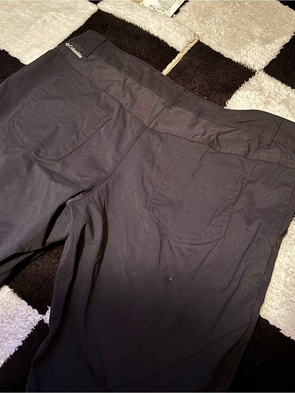 Columbia Black Outdoor Pants - Classic Fit